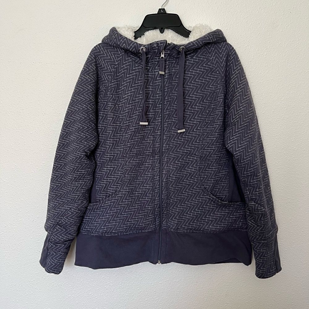 Zella Womens Full Zip Hoded Sweater size 2X